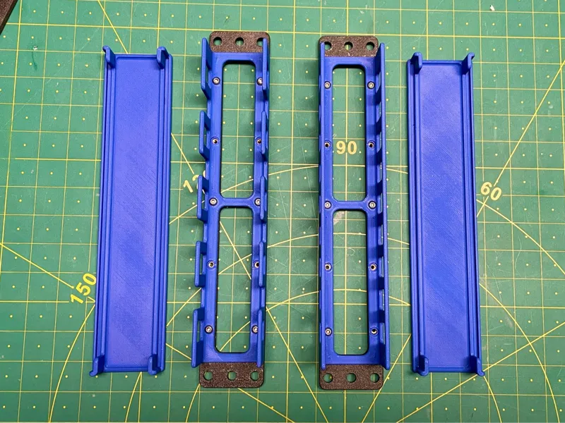 10-inch racks cable duct with cover