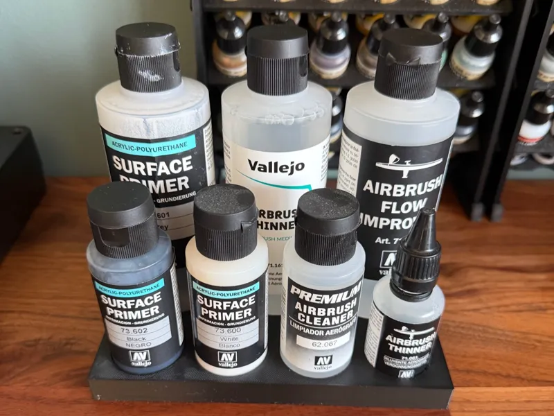 Simple Vallejo bottle holder