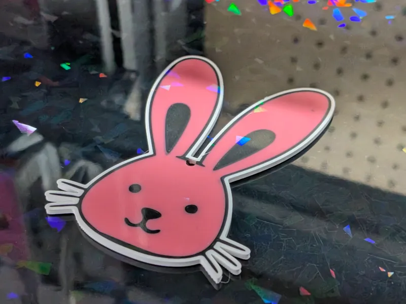 Cute Bunny Charm