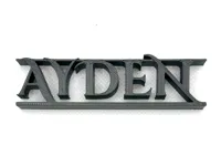 0.2mm layer, 6 walls, 25% infill