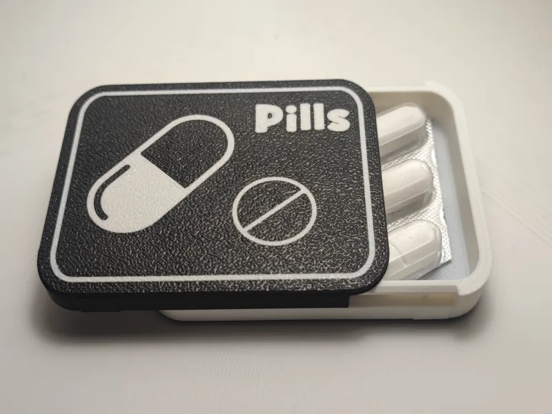 Pills box - caja de pastillas V1 Kaito Maker