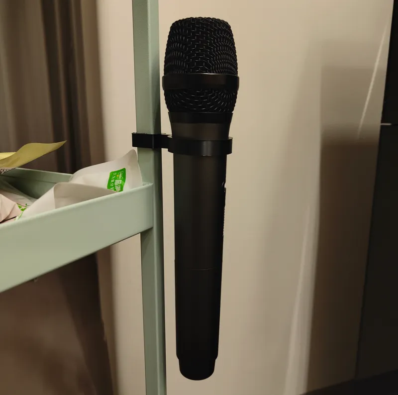 Microphone stand suitable for IKEA stroller