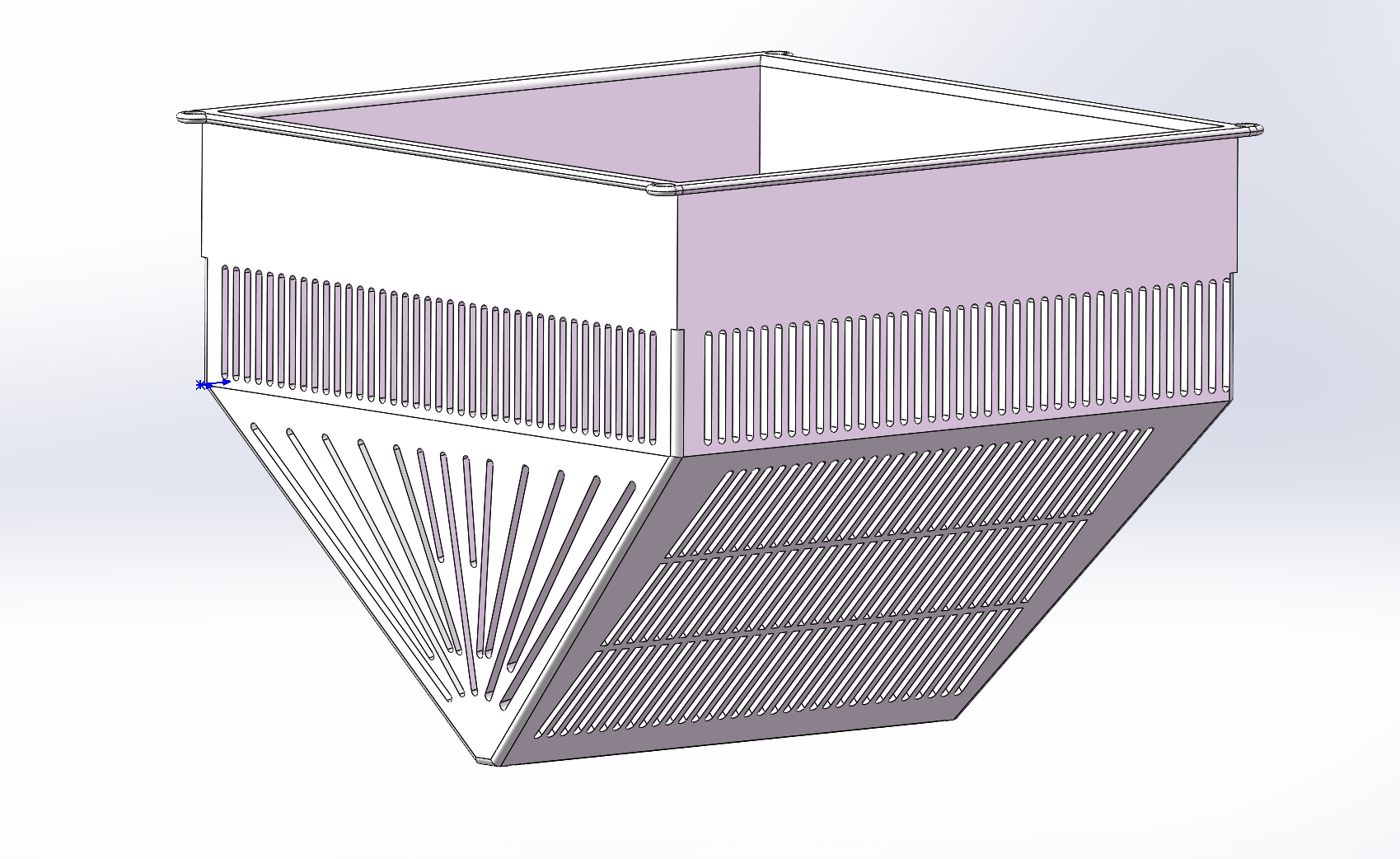 Miniatura 1 do modelo 3D 孔雀鱼漂浮繁殖盒/Guppy floating breeding box