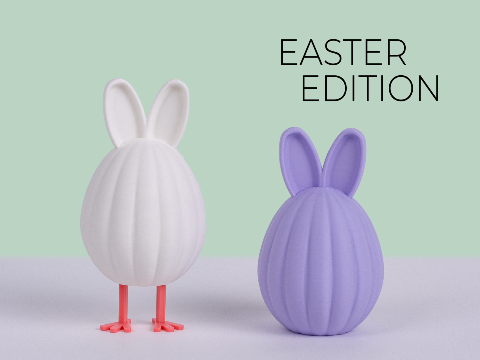 Standing Easter Egg – Cute Spring Edition