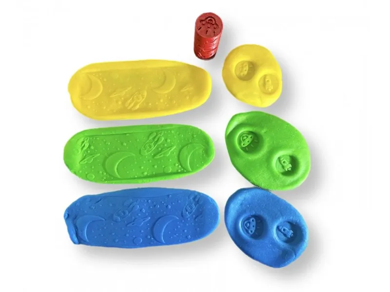 Space - Playdoh Roller with Stamps