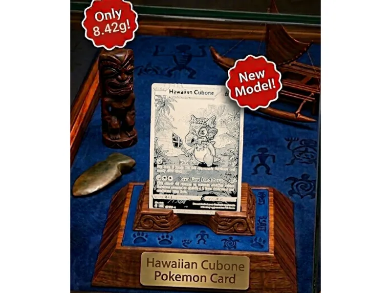 Hawaiian Cubone Pokemon Card