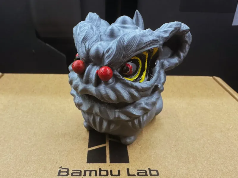 袖珍新春發財醒狮
