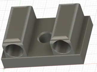 Osmosis hosepipe Wall Clip 1\4