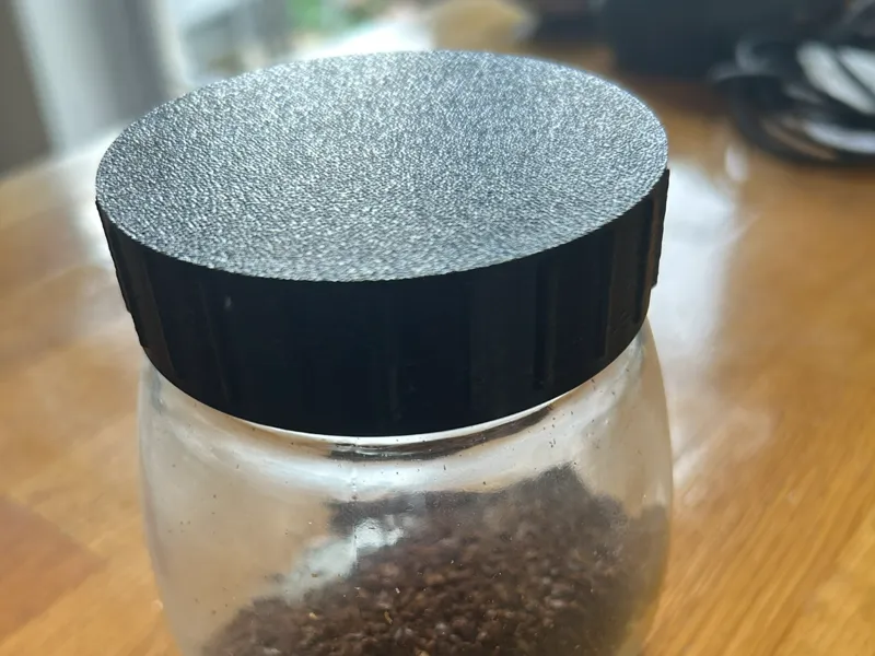 Coffee Grinder Jar Screw Top Lid