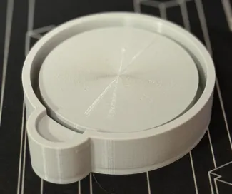 Silicon caster mold form