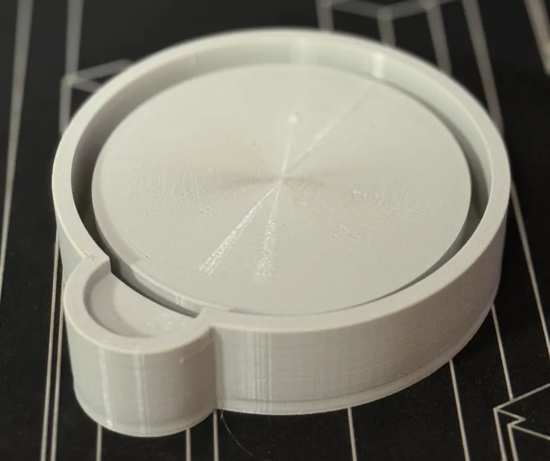 Silicon caster mold form