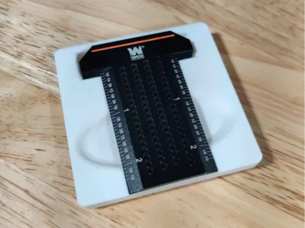 Gridfinity Wen Pocket Marking T-Ruler 2x2