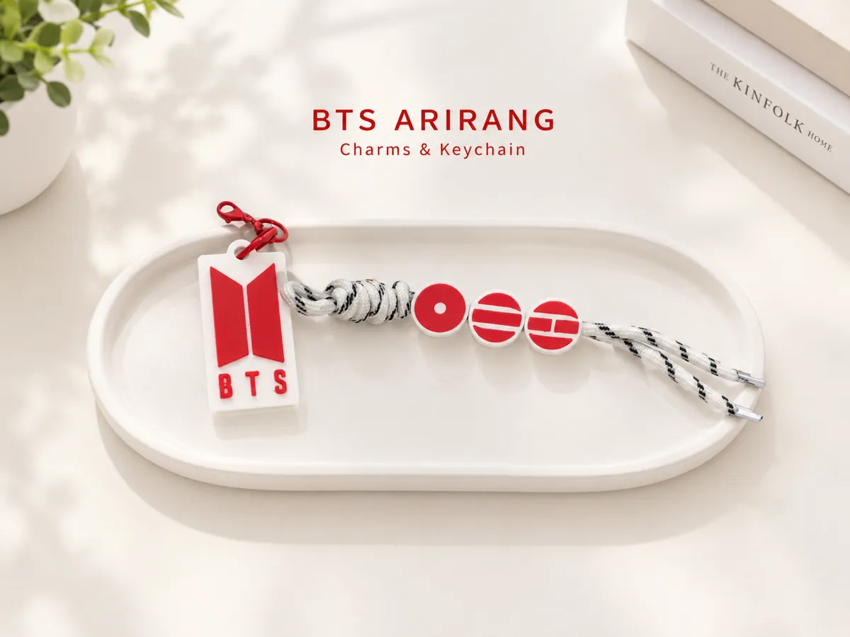 BTS ARIRANG Charms & Keychain - Free 3D Print Model - MakerWorld