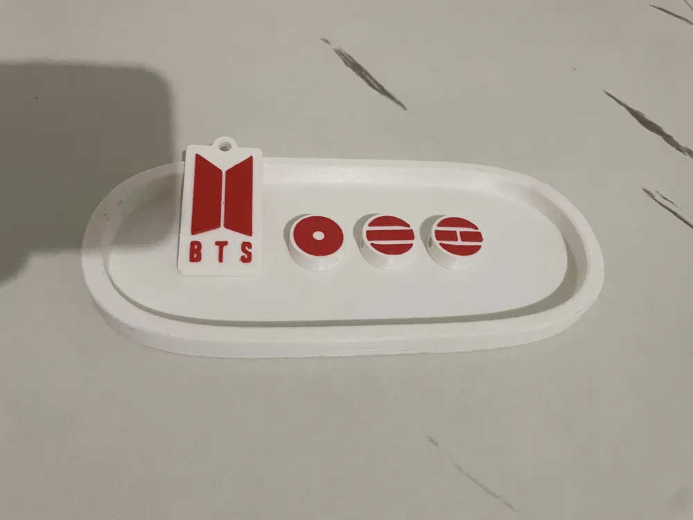 BTS ARIRANG Charms & Keychain - Free 3D Print Model - MakerWorld