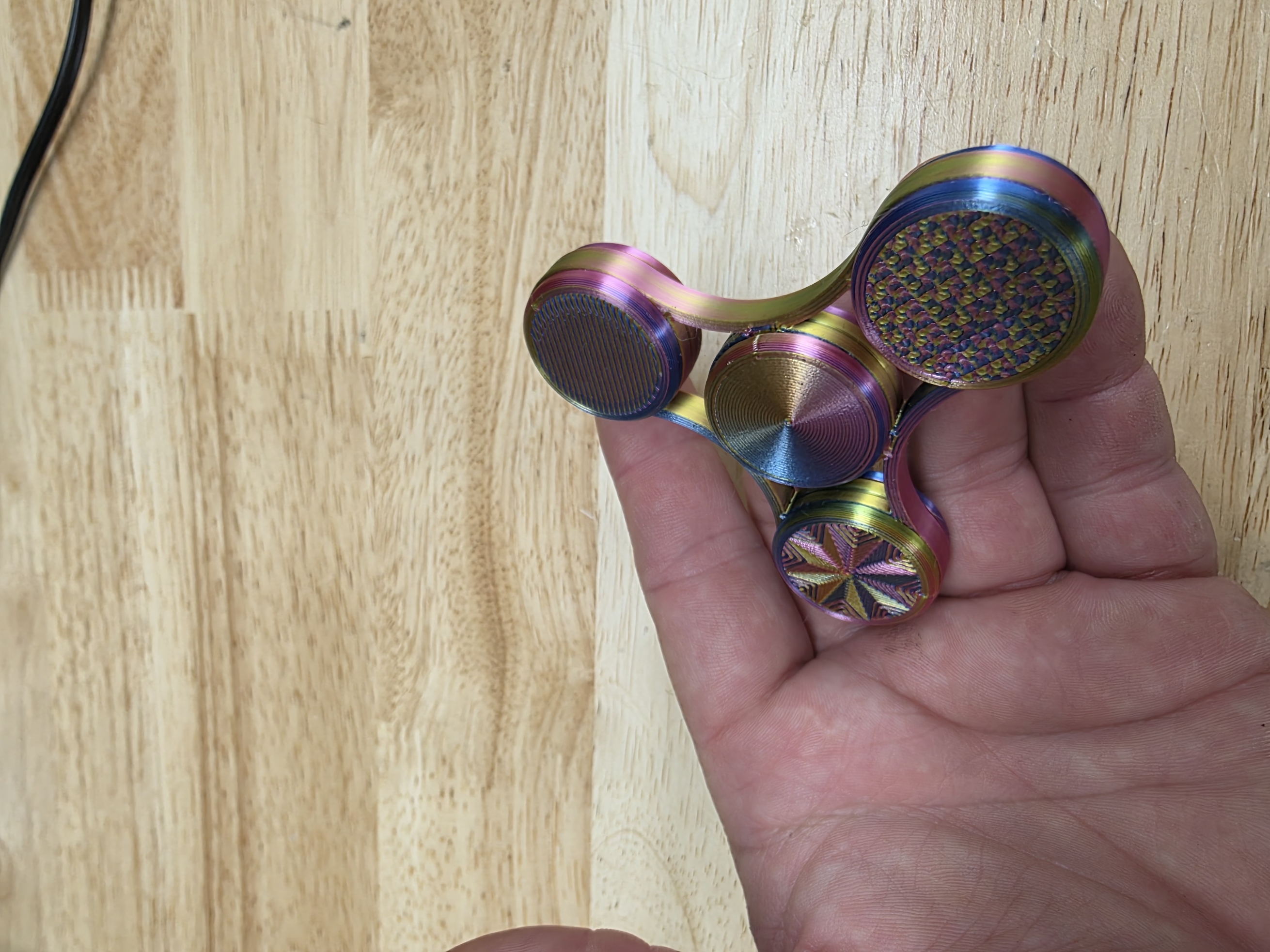Miniatura 1 do modelo 3D Fidget Spinner