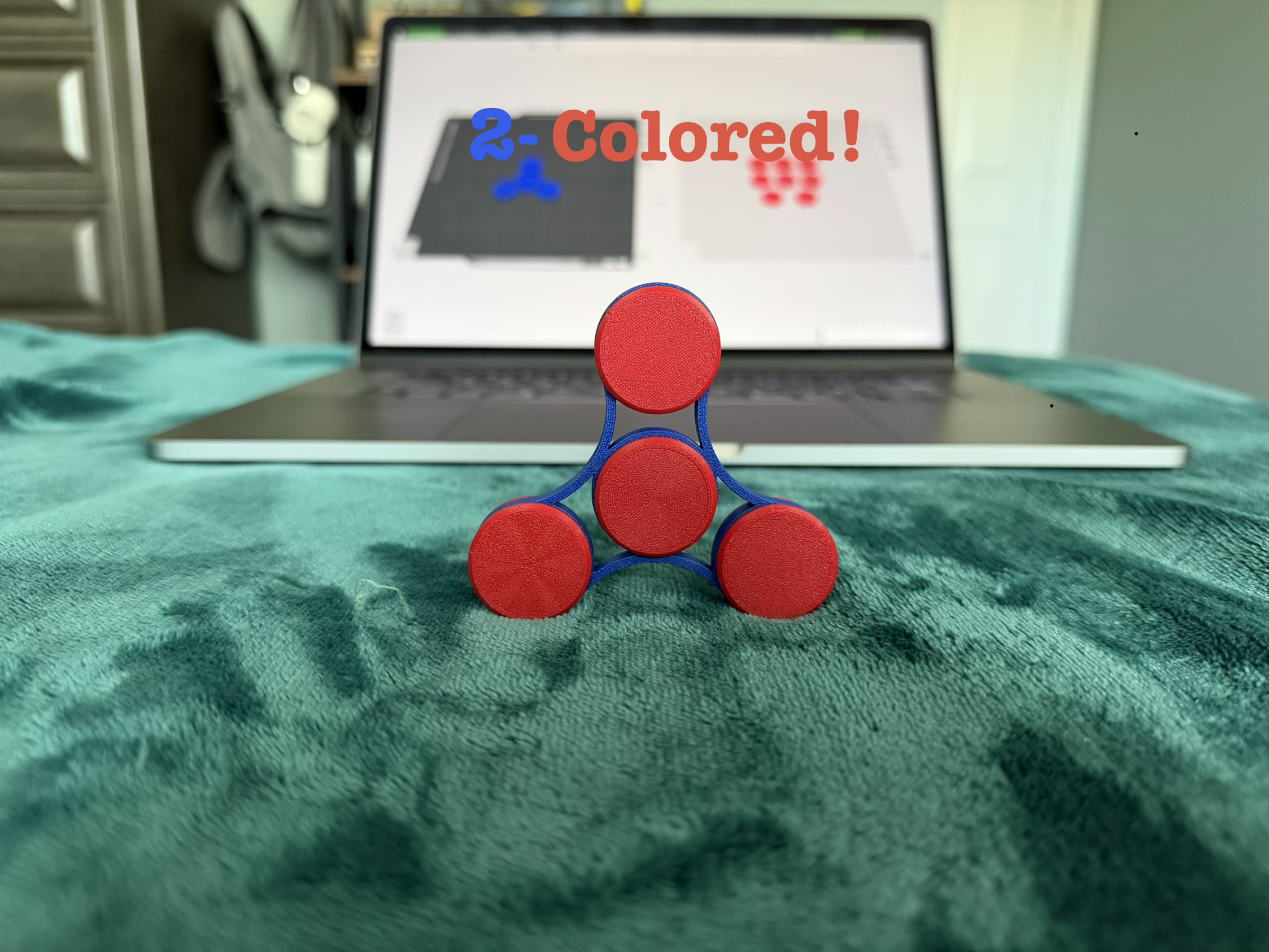 Miniatura 4 do modelo 3D Fidget Spinner