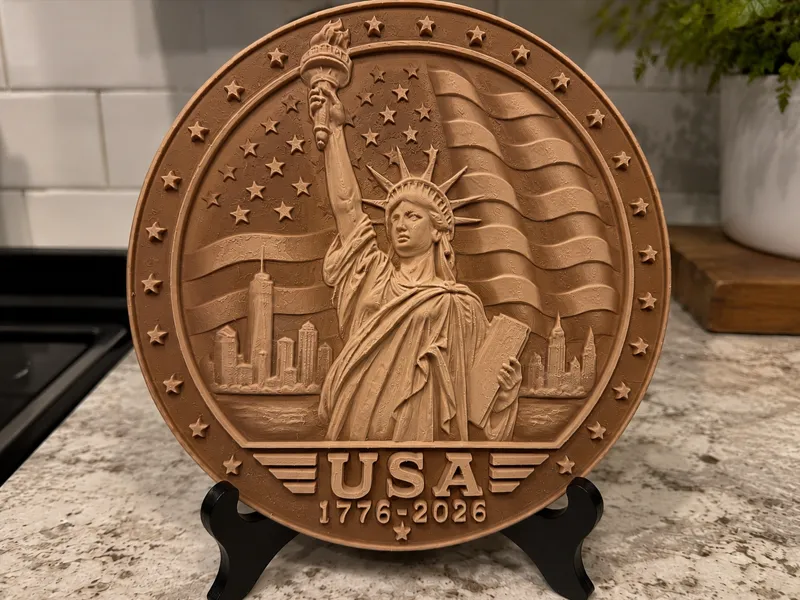 America 250 USA 1776–2026 Statue of Liberty