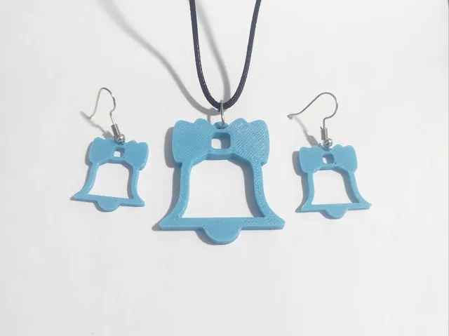Bell Harmony Earrings & Pendant