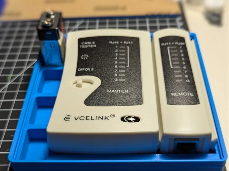 Gridfinity Refined - VCELink Cable tester holder