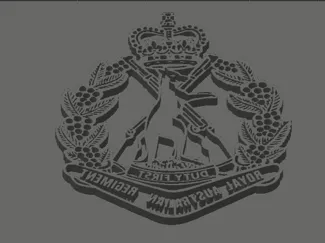 Royal Australian Regiment Reverse Stamp