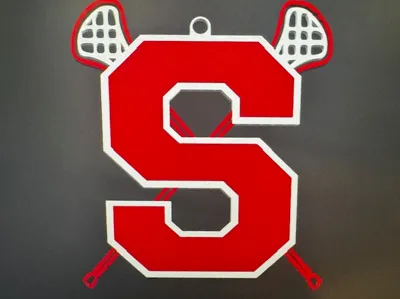 S Lacrosse Pendant 