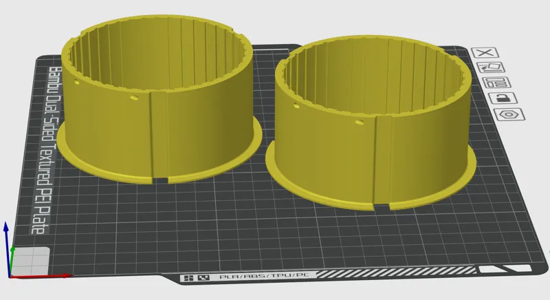 Improved Simple Prusament to MasterSpool adapter