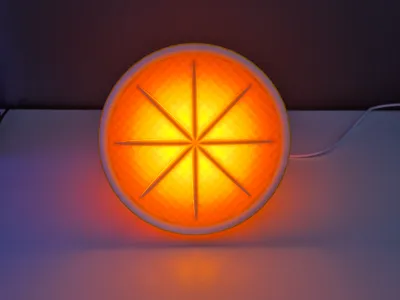 Lemon Lamp