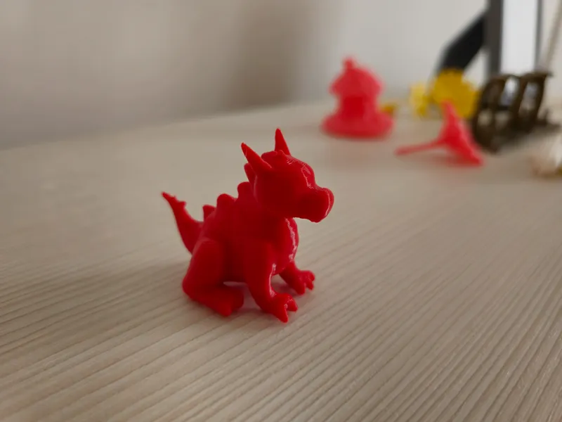 Cute Dragon Easy to Print