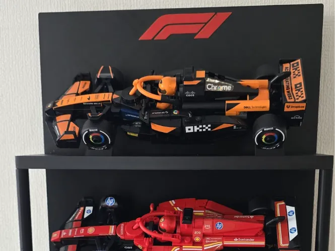 Brick F1 Speed Champions display