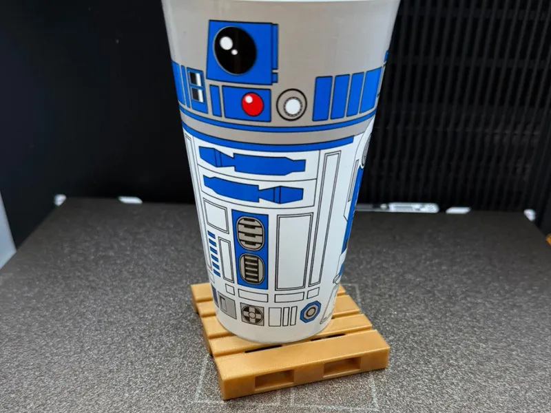 Mini Palette Cup Coaster no support