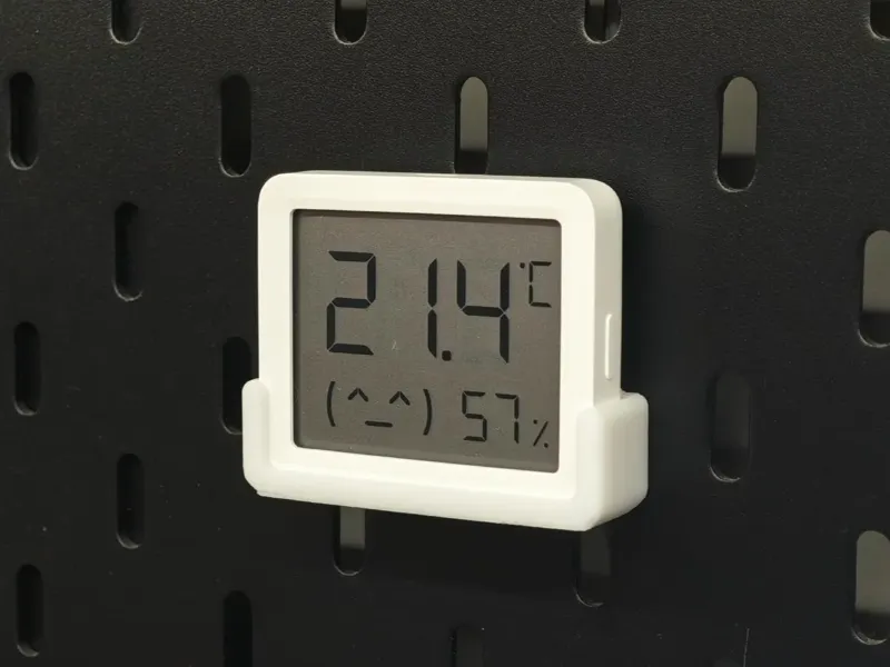 小米温湿度计3 mini 宜家skadis洞洞板支架（5mm厚度）