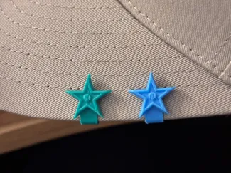 Star Hat Clip