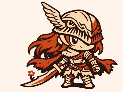 Chibi Malenia (Keychain)