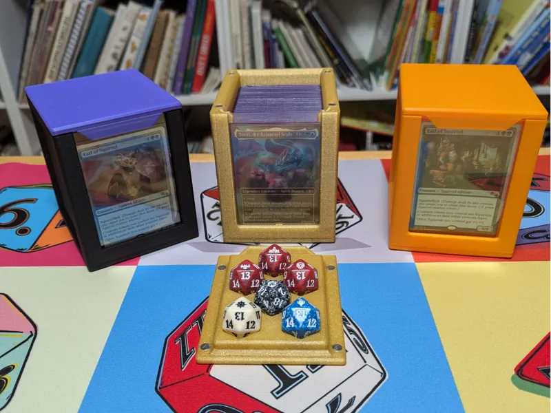 Mini Snap Topload Combo EDH Commander Deck Box