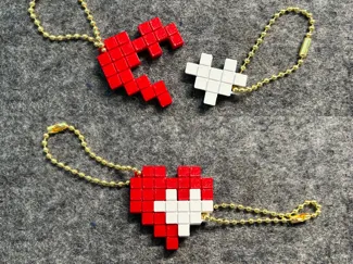 Valentines Day Heart Keychain (No AMS needed)