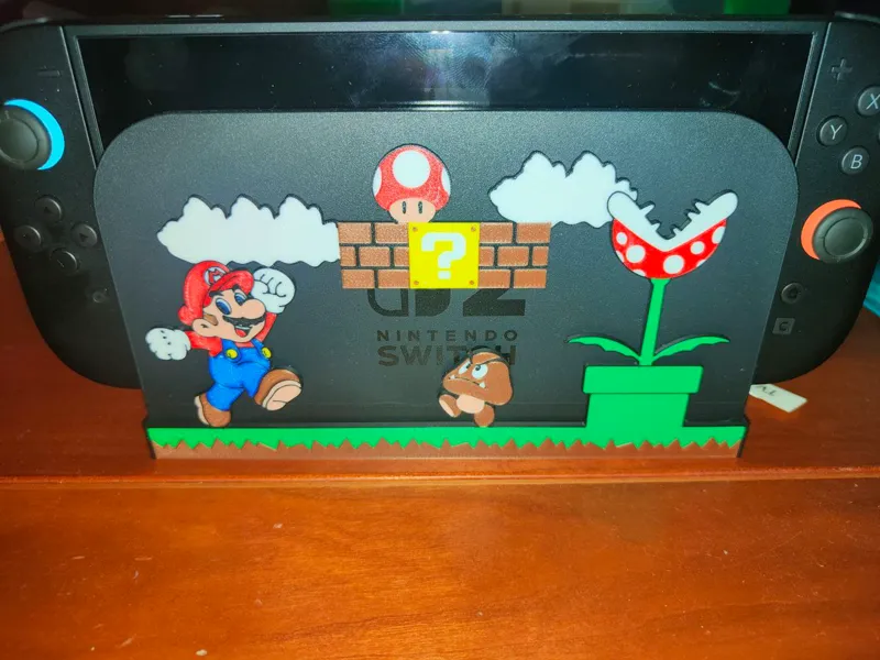 SUPER MARIO decoration for NINTENDO SWITCH 2 dock
