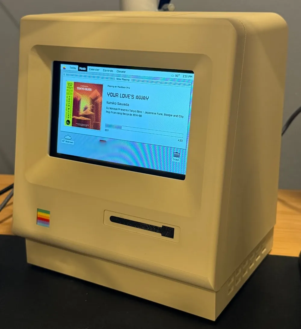 Desk Mac: 1984-style Raspberry Pi 4 display case - Free 3D Print Model ...