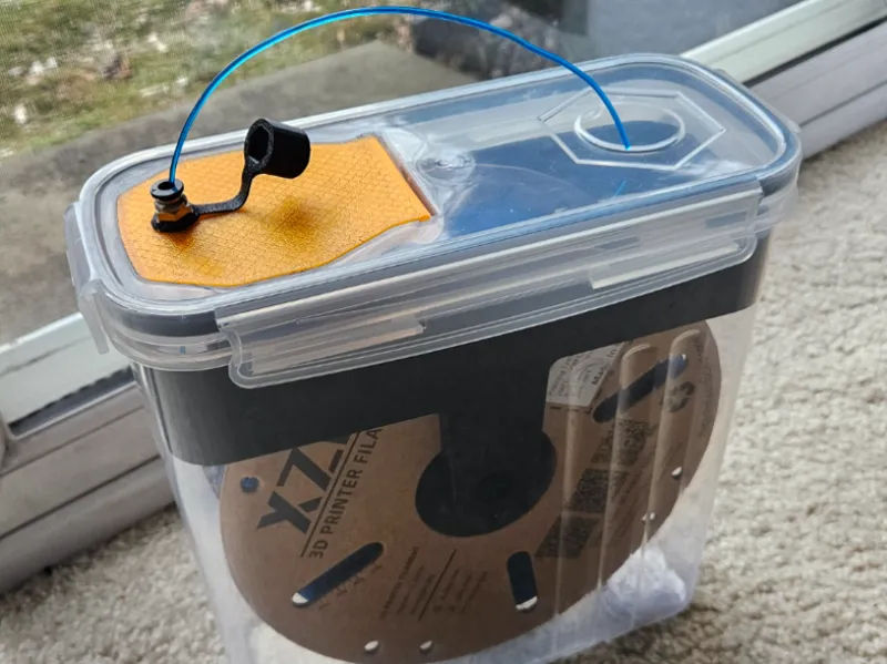 Dry Box Spool Holder, Lid Cover and PC4-M10 Cap