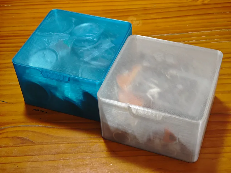 可叠放收纳盒 含盖