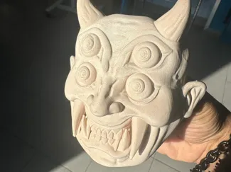 MASCHERA ONI DEMONIACA