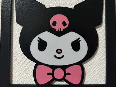 Kuromi Picture in Frame