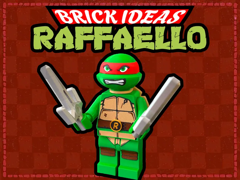 Raffaello NinjaTurtles brick-style - 500%