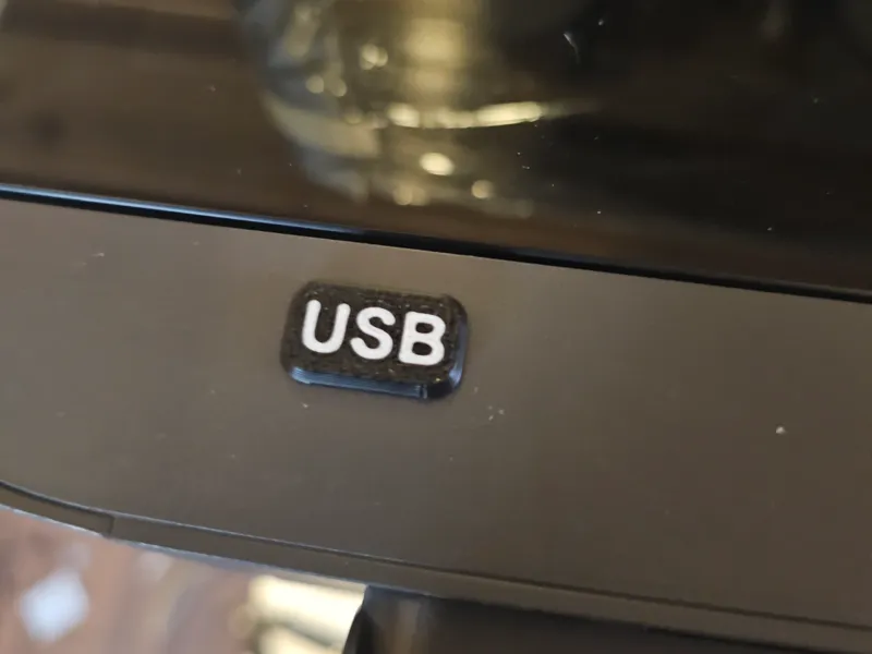 Bambu Lab X2D USB Dust Port Cover