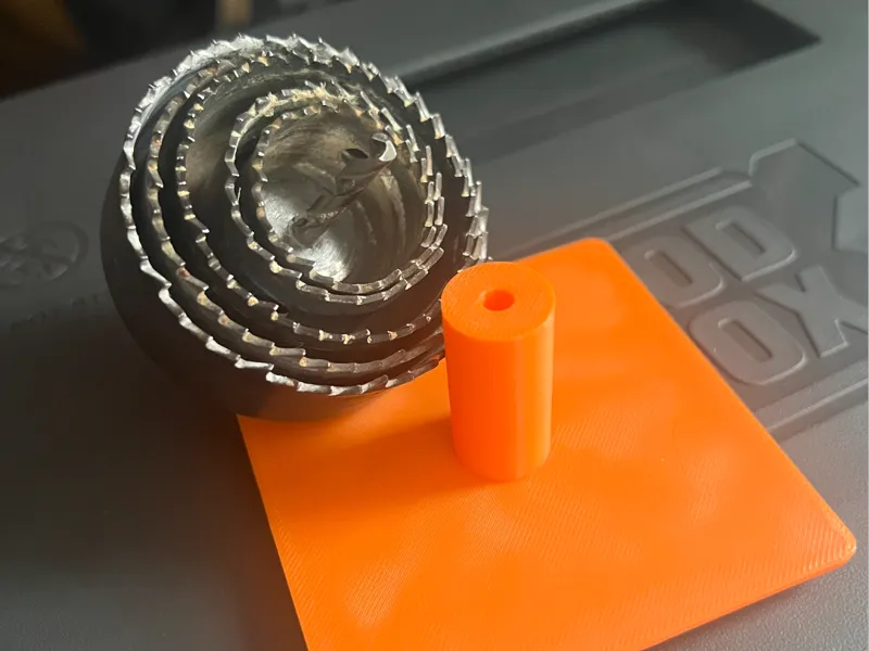 2x2 Gridfinity Nesting Hole Saw Bit Holder