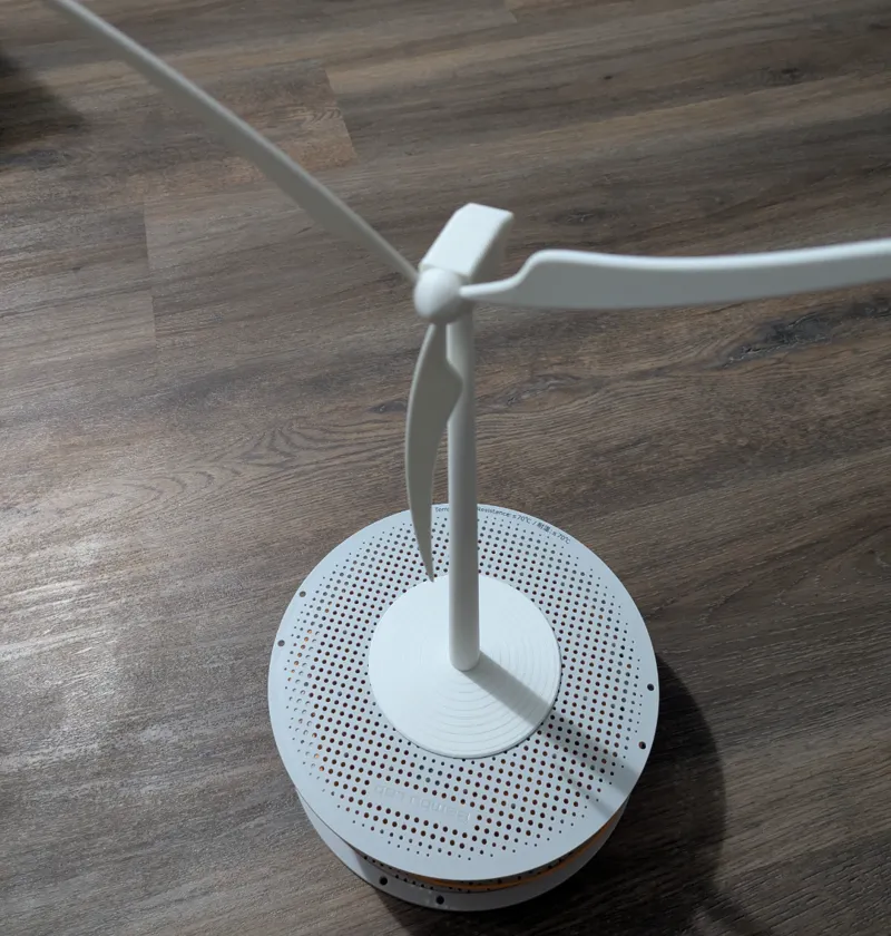 Small Realistic Wind Turbine