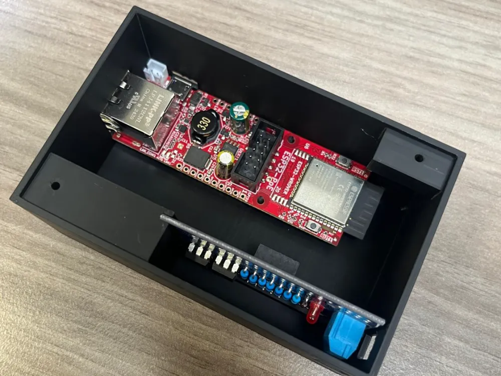 Sensor Bsb Carcasa BSB LAN para OLIMEX ESP32 POE con BSB LAN por Launga MakerWorld ...