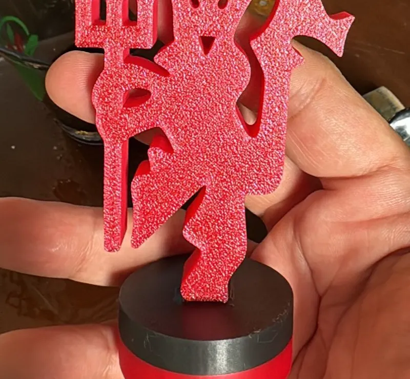 Manchester United Red Lucky Stand On Poker