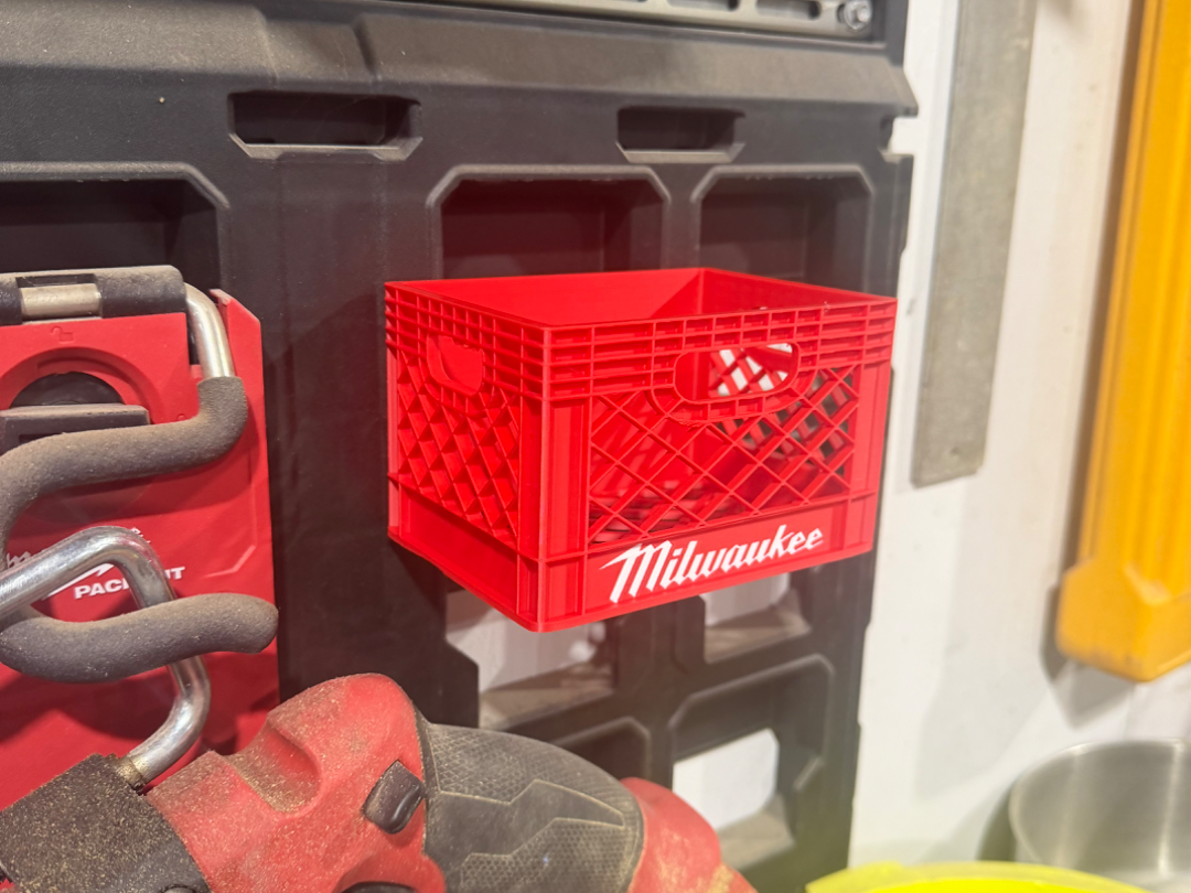 milwaukee milk crate packout and regular version 