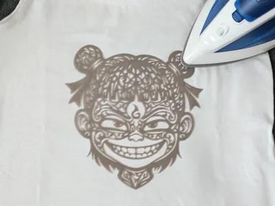 T-shirt print NeZha child