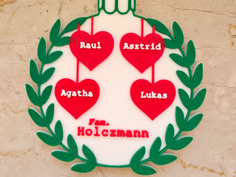 Personalized Christmas Ornament